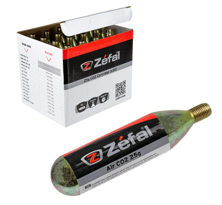 Zefal display co2 patroon zef 25gr pot a 20