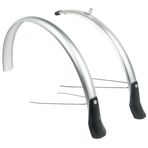 Spatbordset Eurofender Elegance 28 x 46 mm - smoke titanium