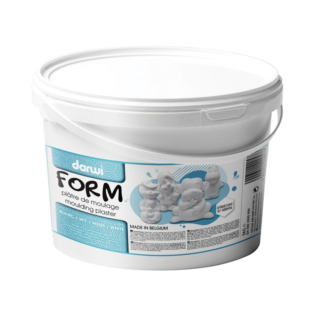 Merkloos darwi • form-gips emmer 3kg
