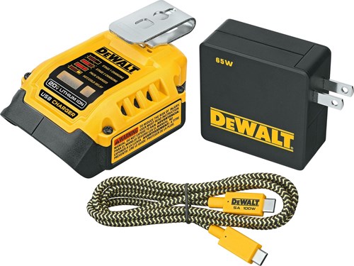 Dewalt 18v xr usb laadadapter - dcb094k-qw - dcb094k-qw
