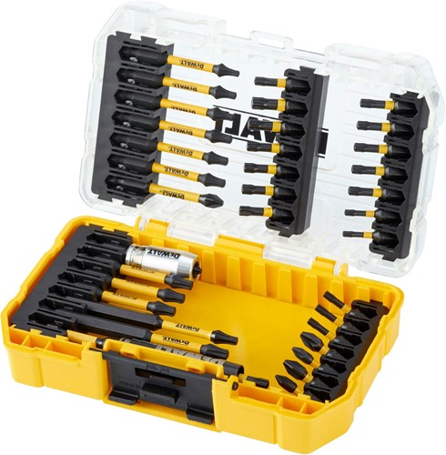Dewalt accessoires 37-delige flextorq torx schroefbitset | in tough case - dt70732t-qz