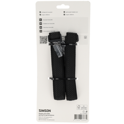 Simson vouwslot fold 120cm | security level 10