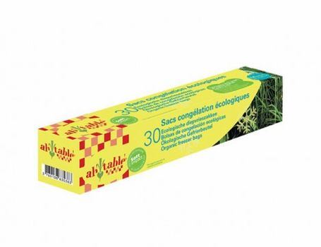 Ah! table! diepvrieszakken bioplastic - s - 18x25cm - 30st