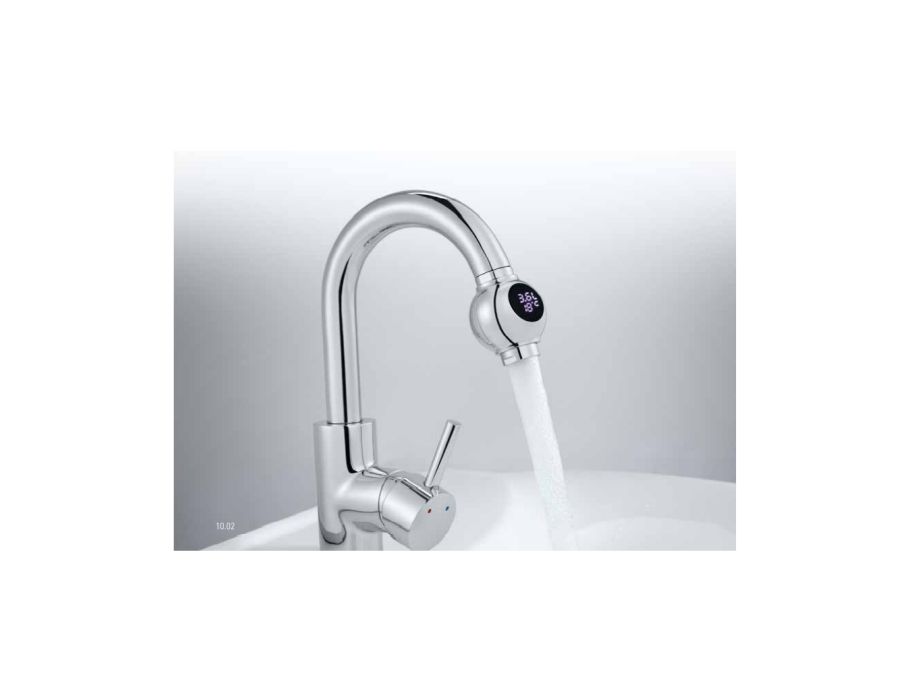 Neoperl water flow control digitaal voor kraan