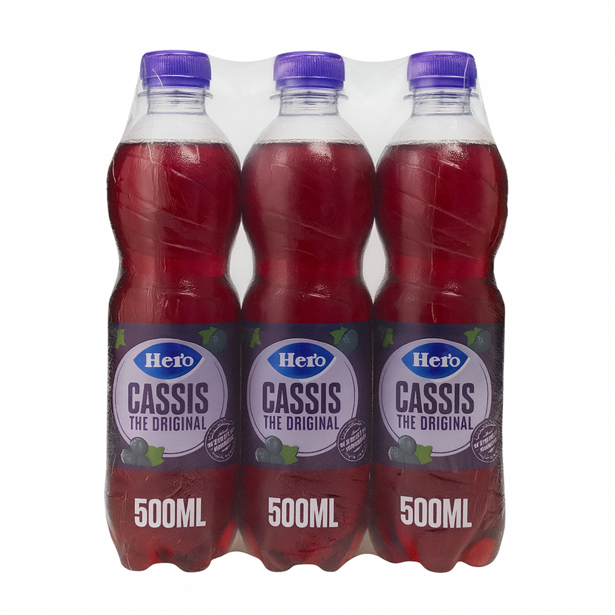 Hero cassis pet (6x 50cl)
