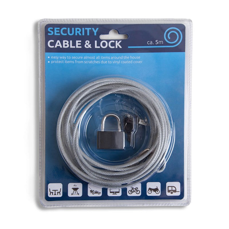 Falko import export security kabelslot 5 mtr.