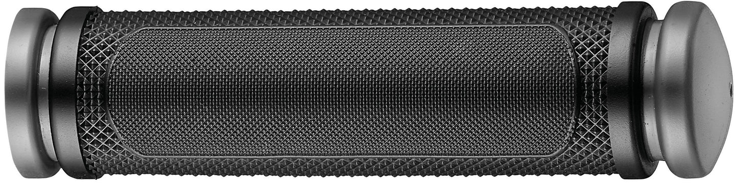 2-componenten Grijs Zwart Open 128mm snijrand inclusief mat-zwarte barendkapje