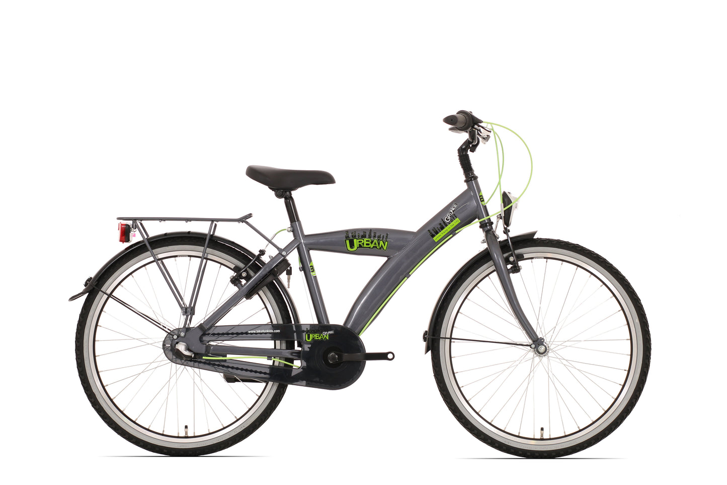 Bikefun Fiets Bike Fun 24 Urban city 3v jongens