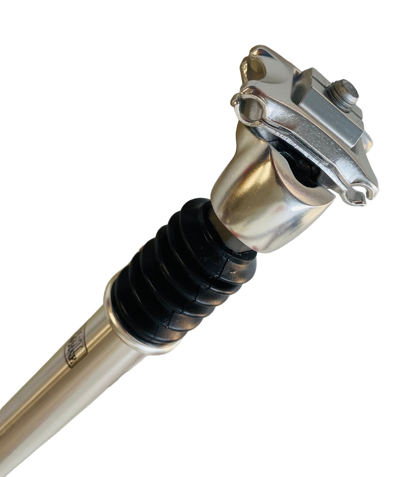 Zadelpen verend atb zilver 25.4 alu