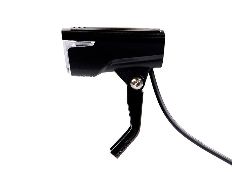 koplamp Luna e-bike led 6 cm voorvork 25 lux zwart
