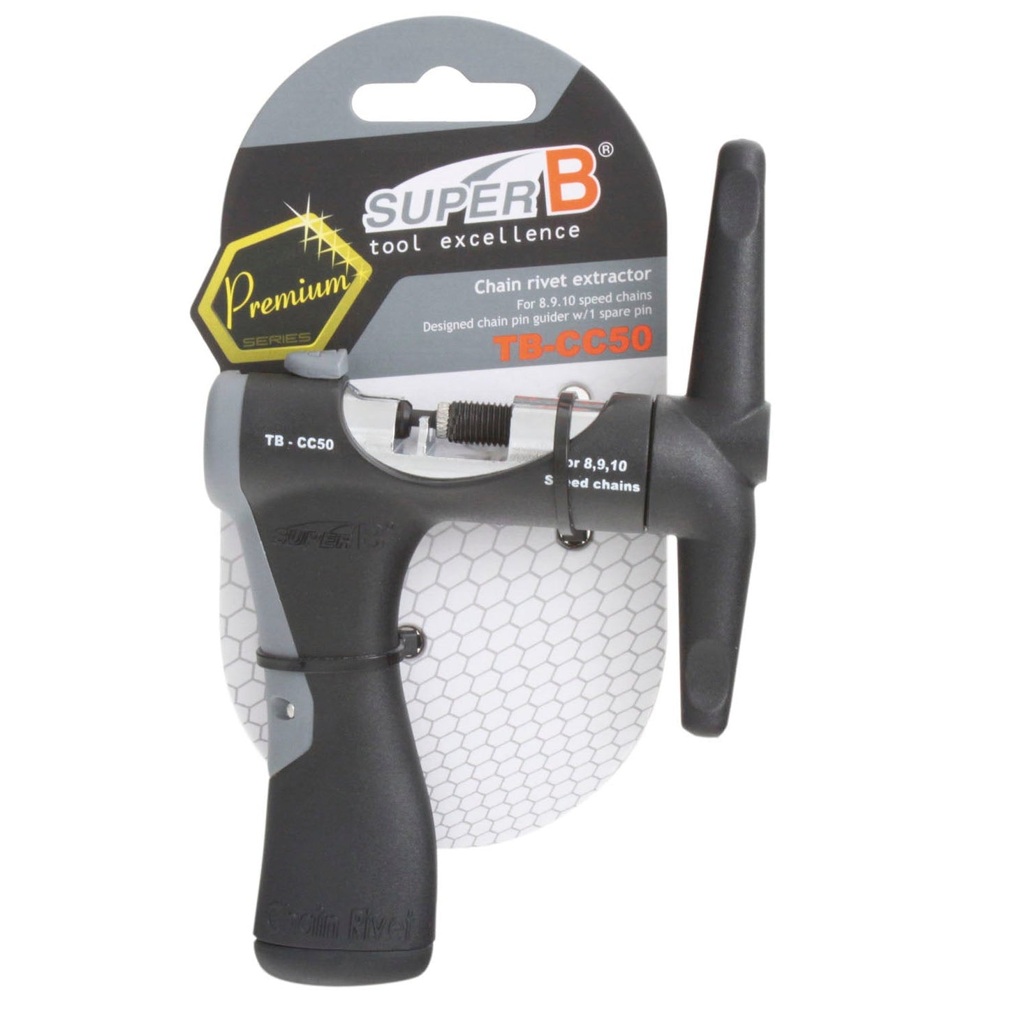 Super b tb-cc50 premium kettingpons 5-6-7-8-9-10 speed