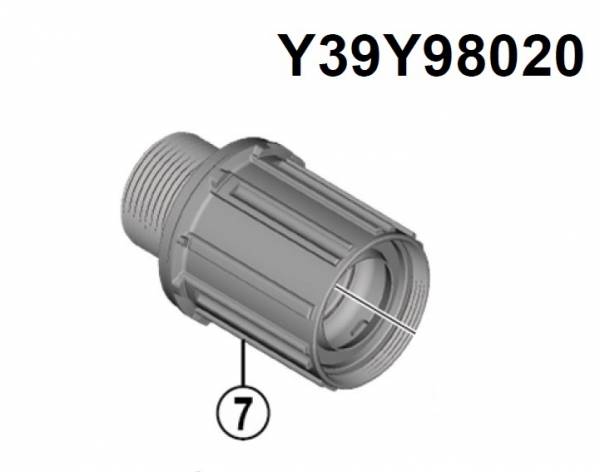 Shimano cassettebody 8 9 10-speed |fh-m6010
