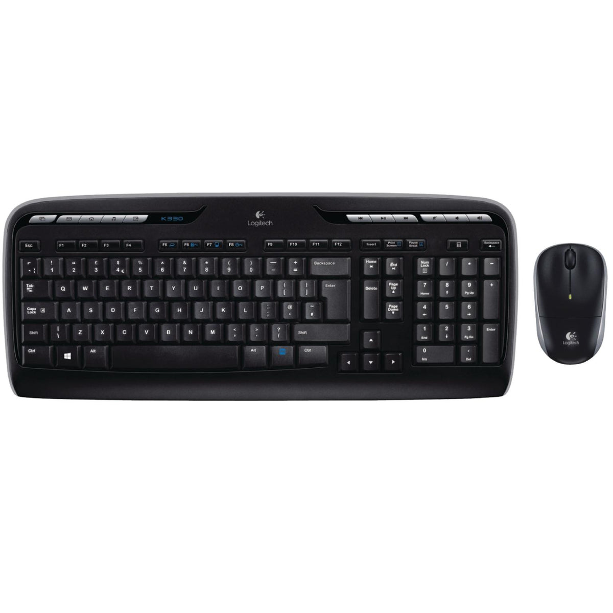 Abi draadloos toetsenbord met muis - logitech