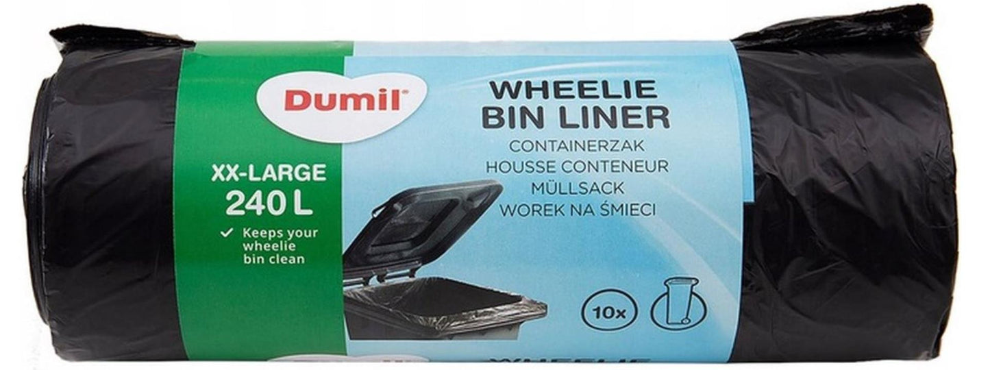Dumil wheelie bin liner 240l 10 stuks