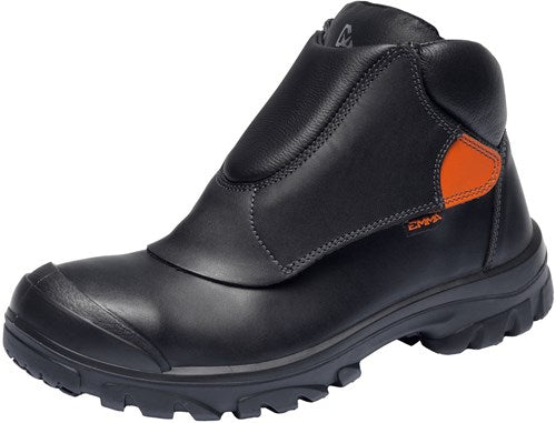 Emma safety footwear emma werkschoen vulcanus xd mm351868 lasschoen s3 | zwart (xd) | maat 40 - 8715316161001