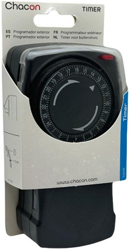 Enzo chacon tijdschakelklok dagprogramma spatwaterdicht ip44 blister - 8363050