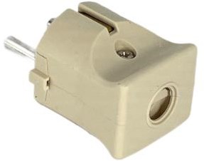 Enzo randaarde stekker creme kopp 6141020