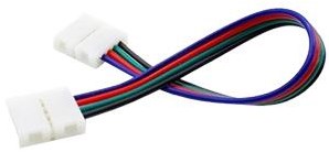 Enzo rgb quick koppelstuk strip 10mm + draad 4379978