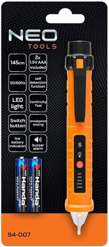 Enzo spanningstester | voltage detector met led indicatie | - 6420768