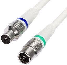 Enzo technetics coax aansluitkabel 5m compleet onverpakt - 2081030
