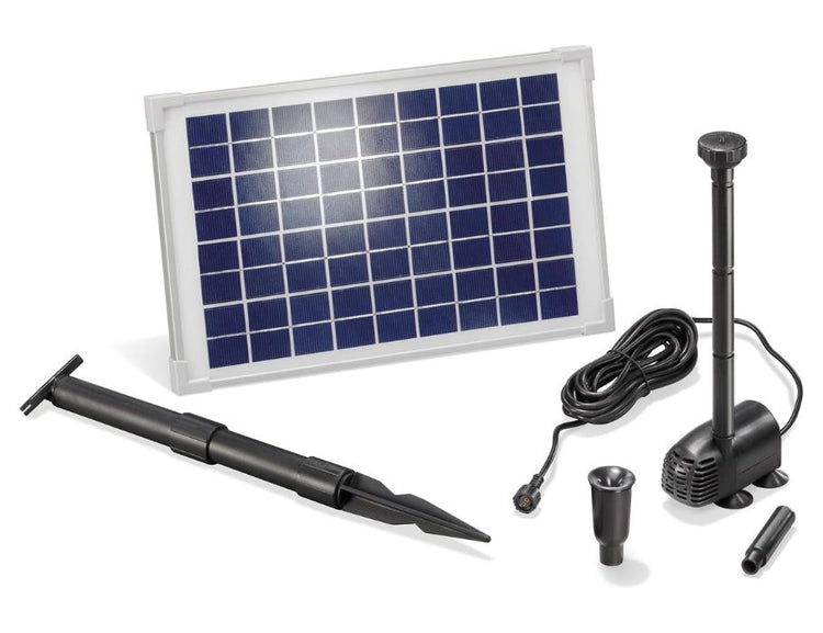 Esotec vijverpomp set - 10w - 610 l h - zonne-energie