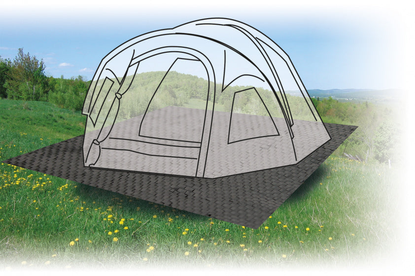 Eurotrail Waterdoorlatend grondzeil 300 x 700 cm zwart