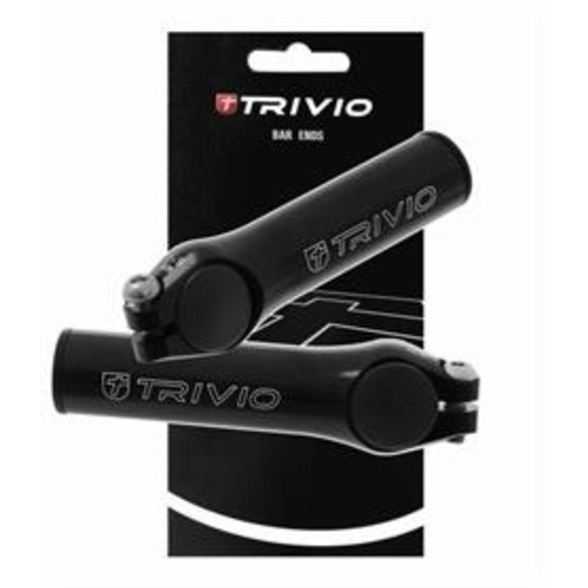 Trivio - bar ends sl zwart 85mm