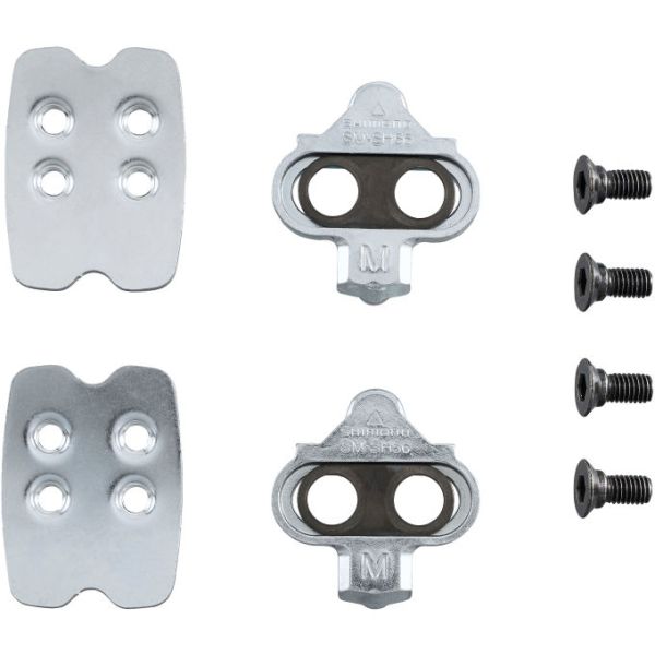 Shimano schoenplaatjes incl. bovenplaatjes SPD SM-SH56