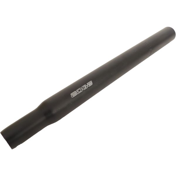 Zadelpen kaars ø27,2mm 300mm aluminium - zwart