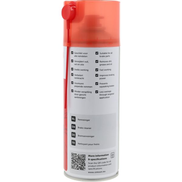 Simson remreiniger spray 400ml