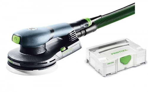 Festool ets ec 150 3 eq-sys gr excenterschuurmachine + sys-stf d150 gr-set in systainer - 578265
