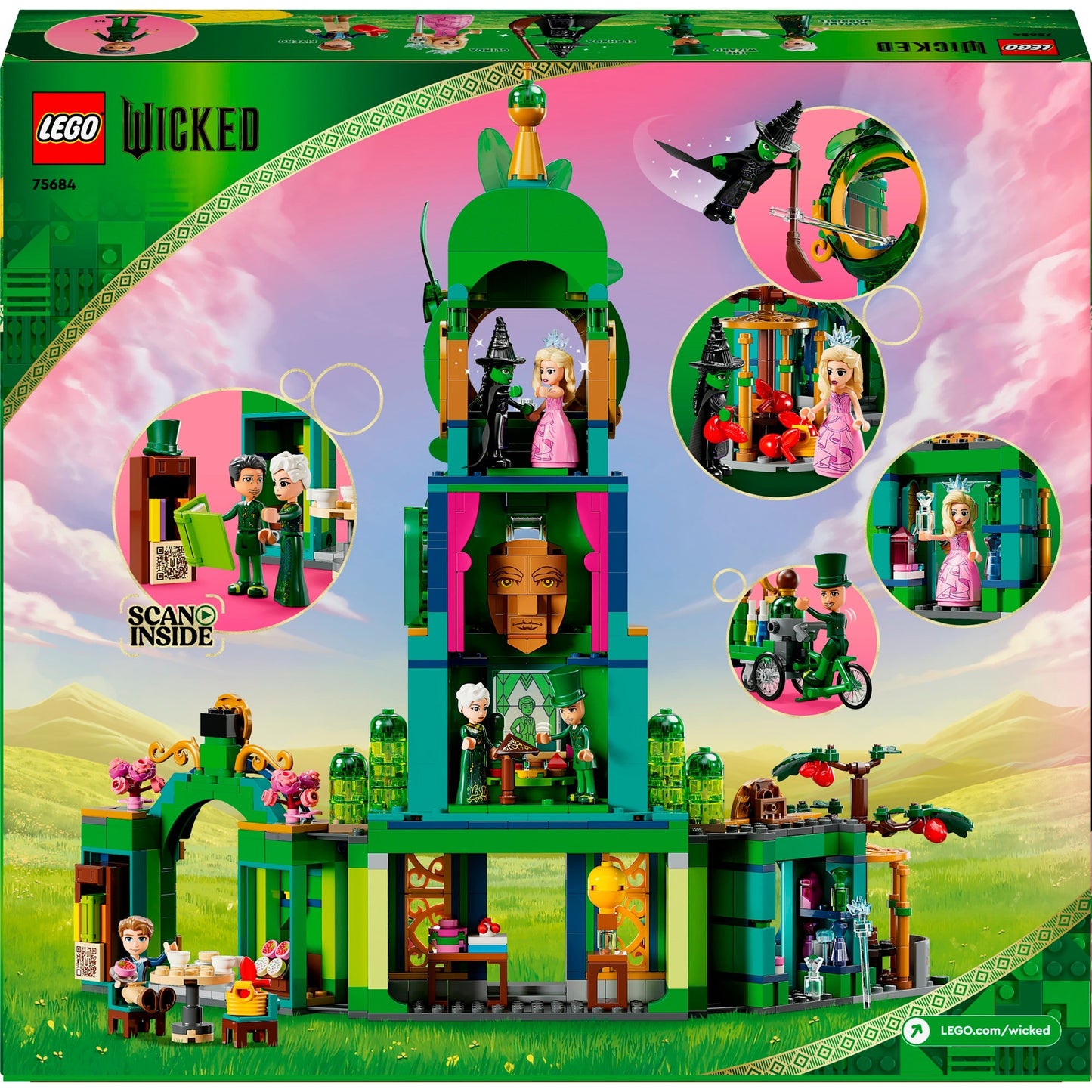 Lego wicked welkom in emerald city - 75684