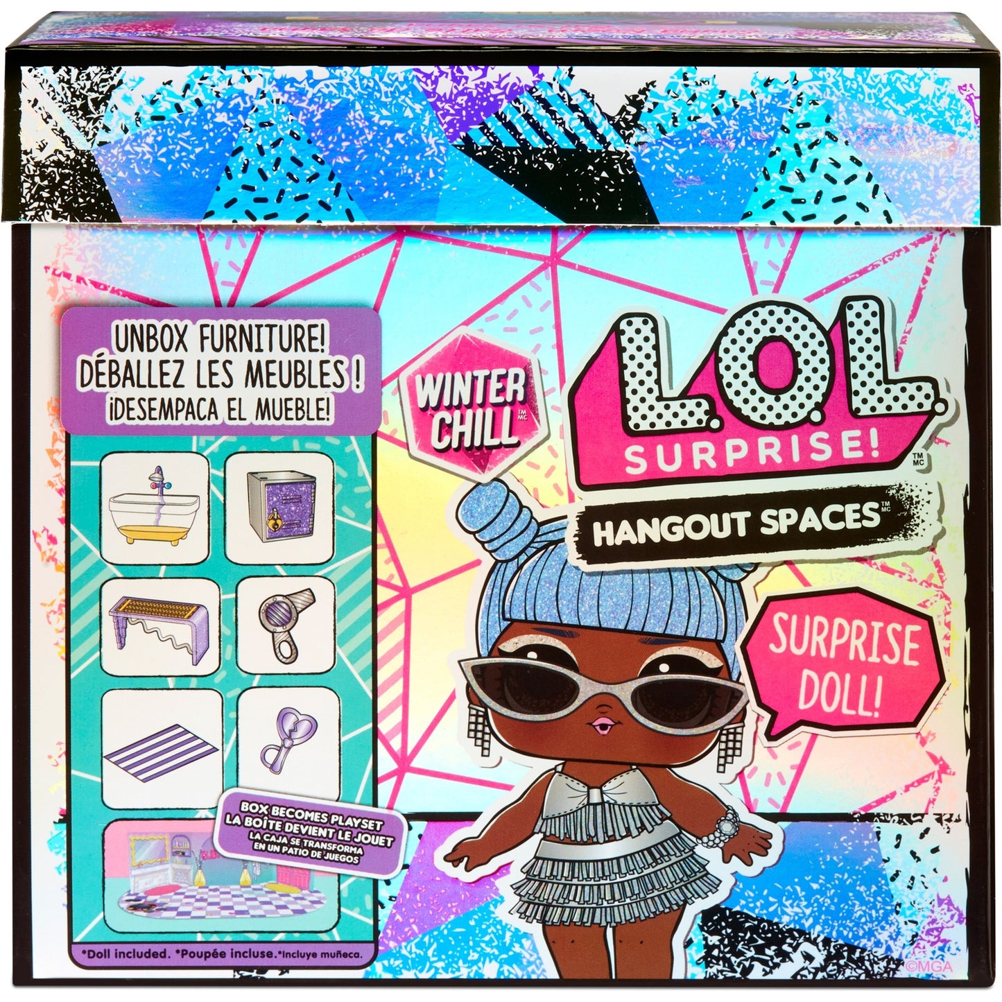 Mga entertainment l.o.l. surprise! winter chill hangout spaces - style 4 pop