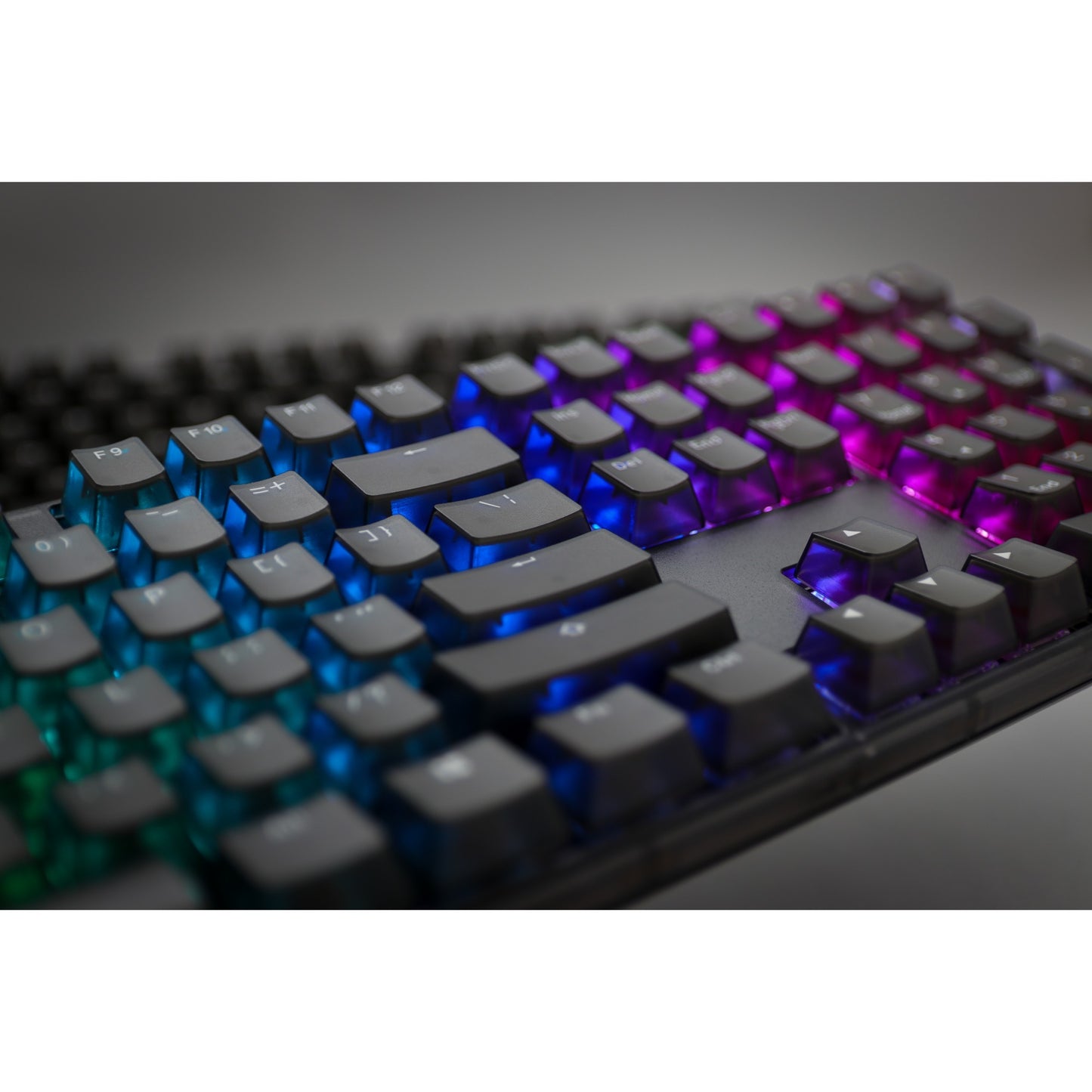 Ducky one 3 aura rgb mechanisch toetsenbord (zwart, us lay-out (qwerty), cherry mx brown, 100%, abs double shot, hot swap)