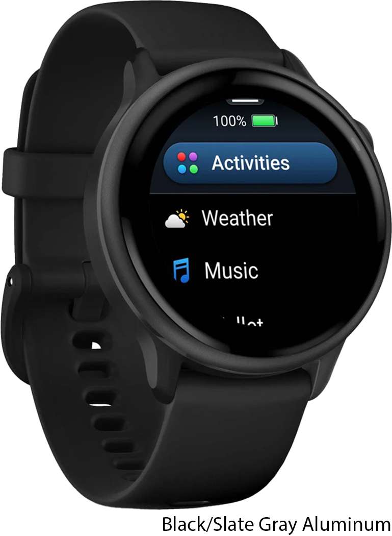 Garmin vivoactive® 6 - gps fitness smartwatch | bone lunargold aluminium
