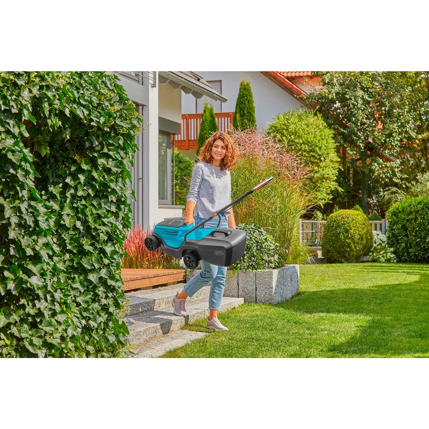 Gardena powermax 30 18v p4a solo grasmaaier accu zonder accu, zonder lader 18 v snijbreedte max. 300 mm