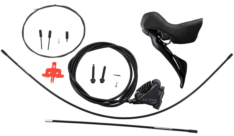 Shimano grx st-rx610+br-rx400 12-speed disc brake rear