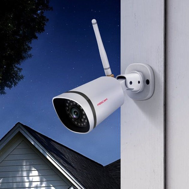Foscam fi9911w, 3mp wifi buiten ip beveiligingscamera (wit)