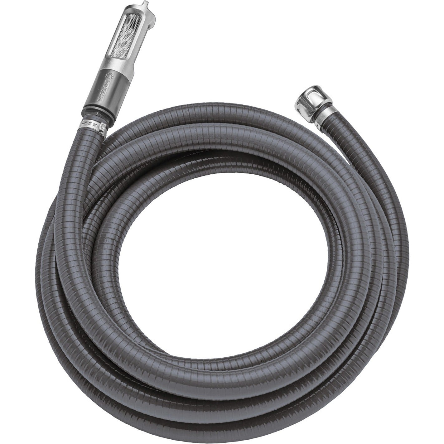 Gardena zuigslang 25 mm (1 inch), 4 m, verlengstuk aanzuiging (grijs)