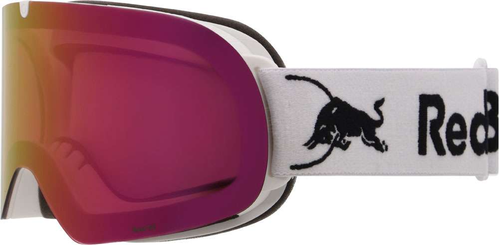 Red bull spect eyewear soar-16ro2 red with purple mirror - ski goggle
