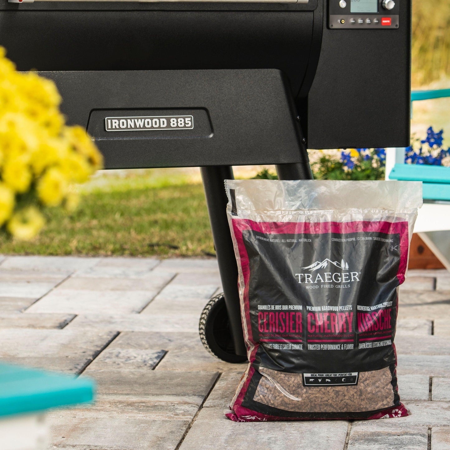Traeger pellets van hardhout kers brandstof (9 kg)