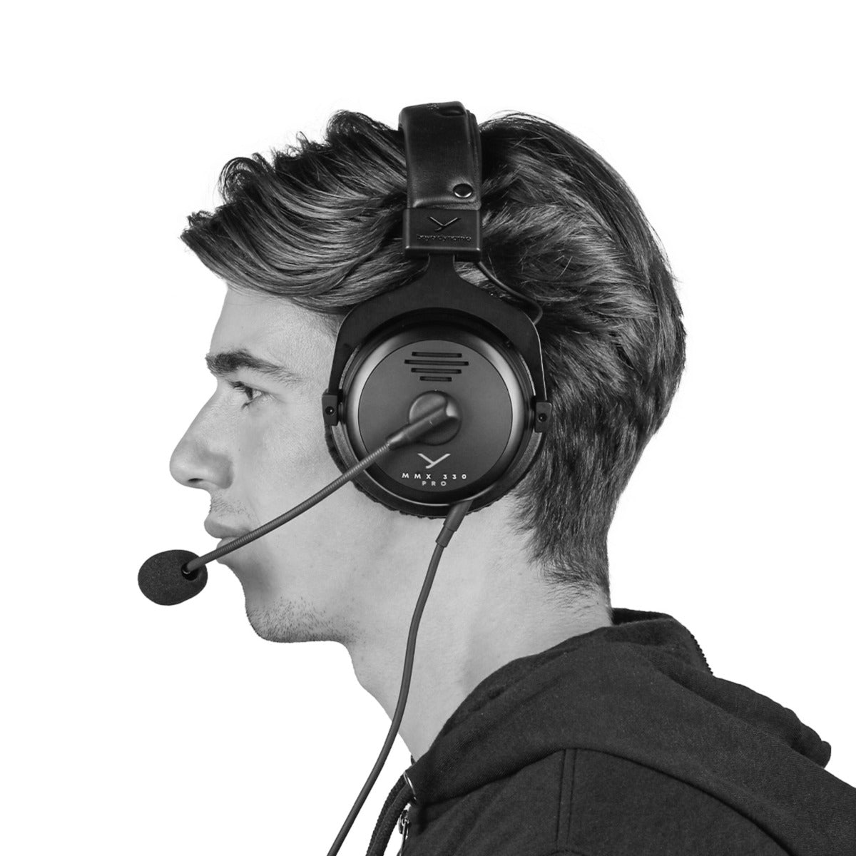 Beyerdynamic mmx 330 pro gaming headset (open-back) over-ear (zwart, pc, ps5, ps4, xbox, nintendo switch)
