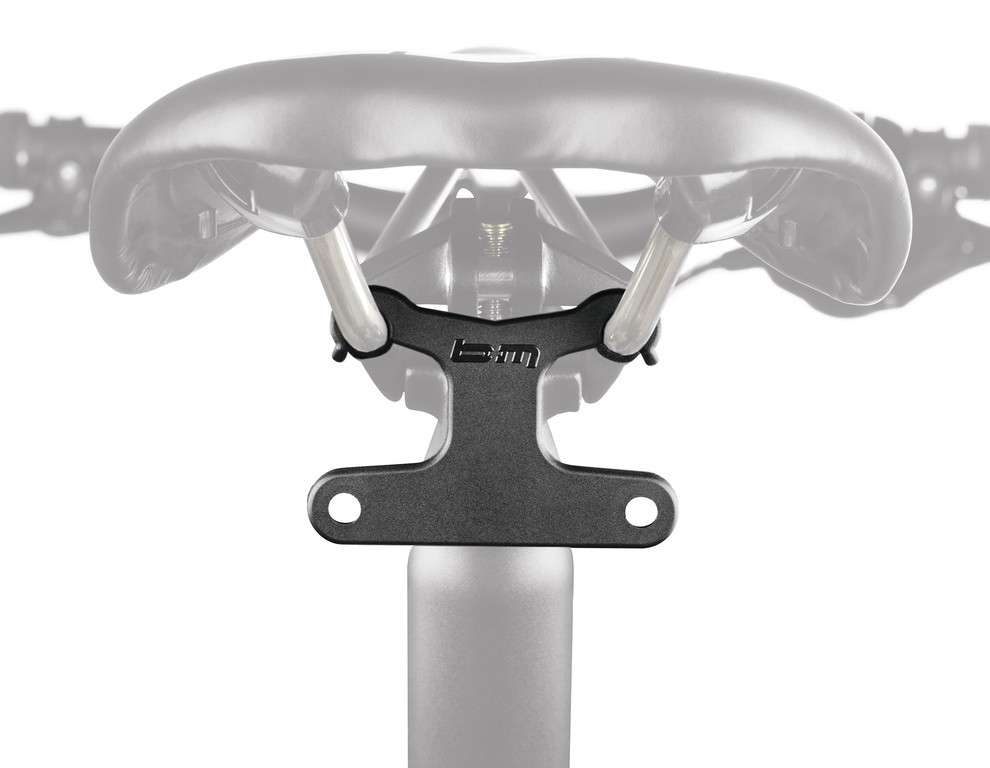 Busch + müller bracket for saddle rails