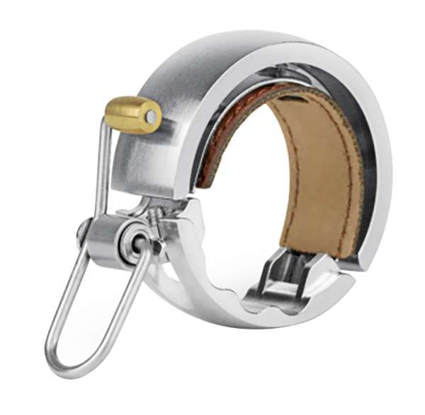 Knog oi bell luxe - polished silver - small