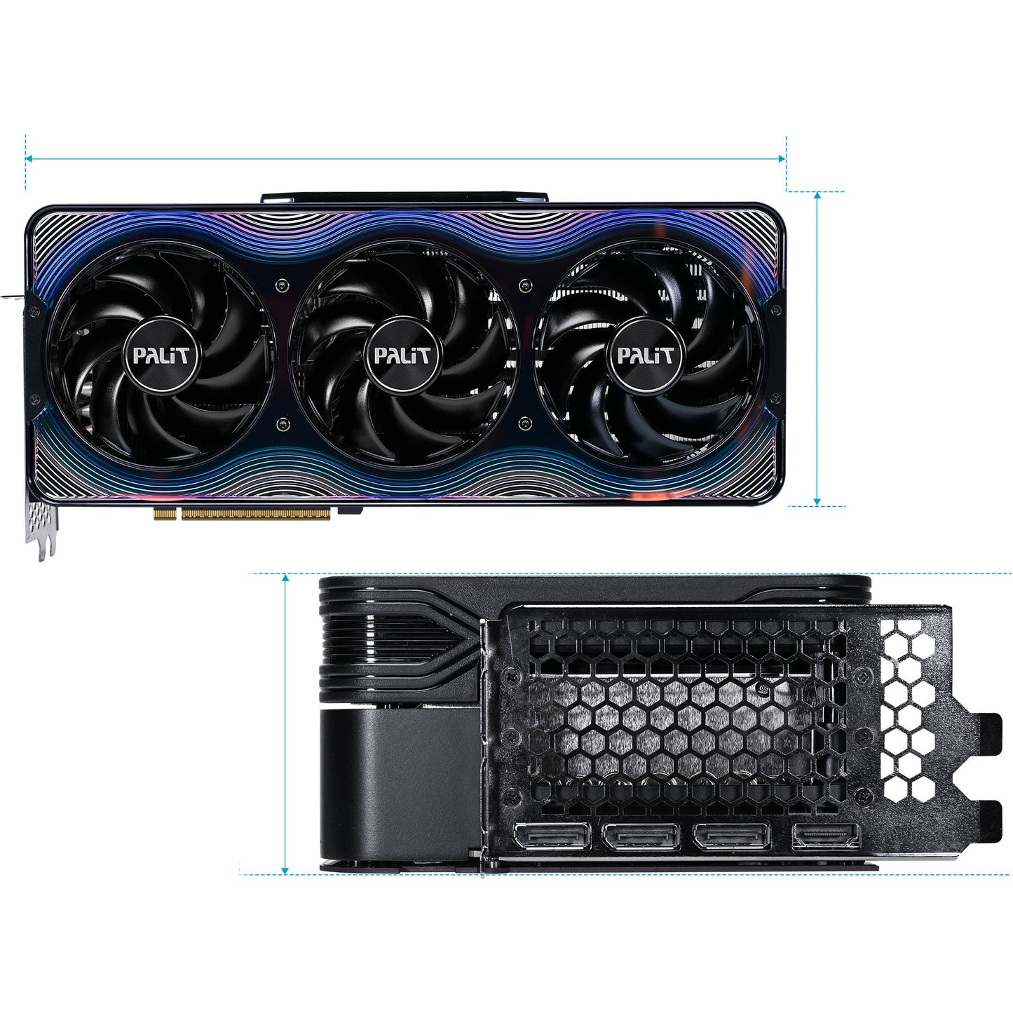 Palit geforce rtx 5090 gamerock oc grafische kaart (3x displayport, 1x hdmi 2.1, dlss 4)