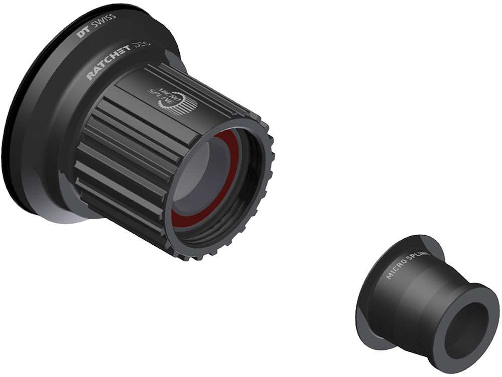 Dt swiss shimano microspline conversion kit for ratchet deg