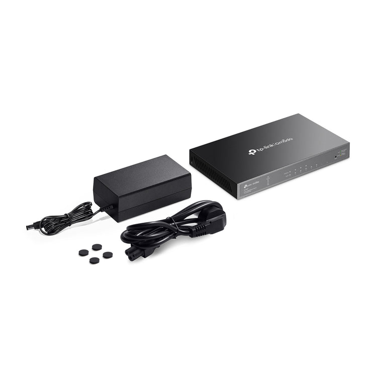Tp-link omada sg2008p 8-poorts gigabit jetstream smart-switch (zwart, 4x poe+)