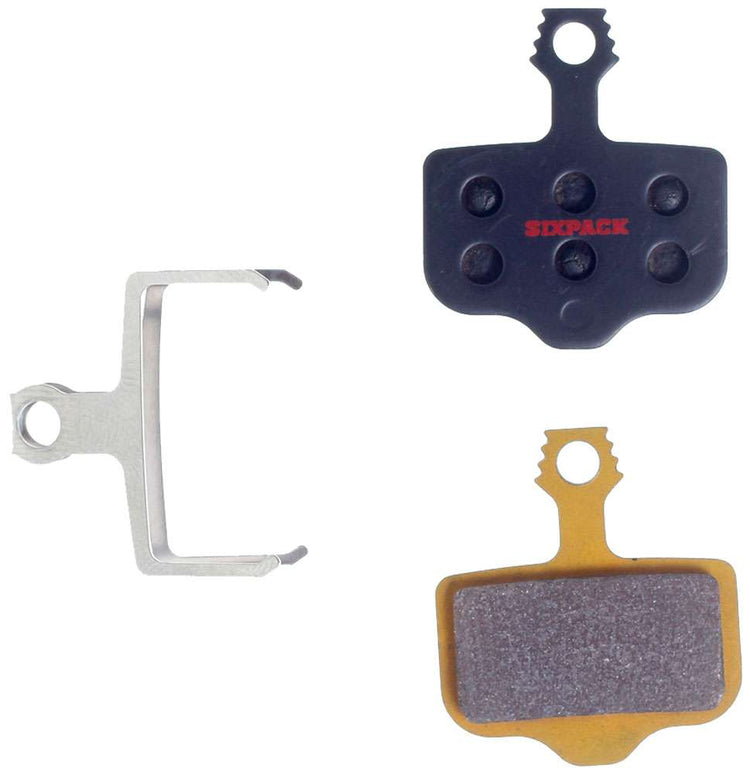 Sixpack racing avid elixir via gt db1 db3 sintered disc brake pads
