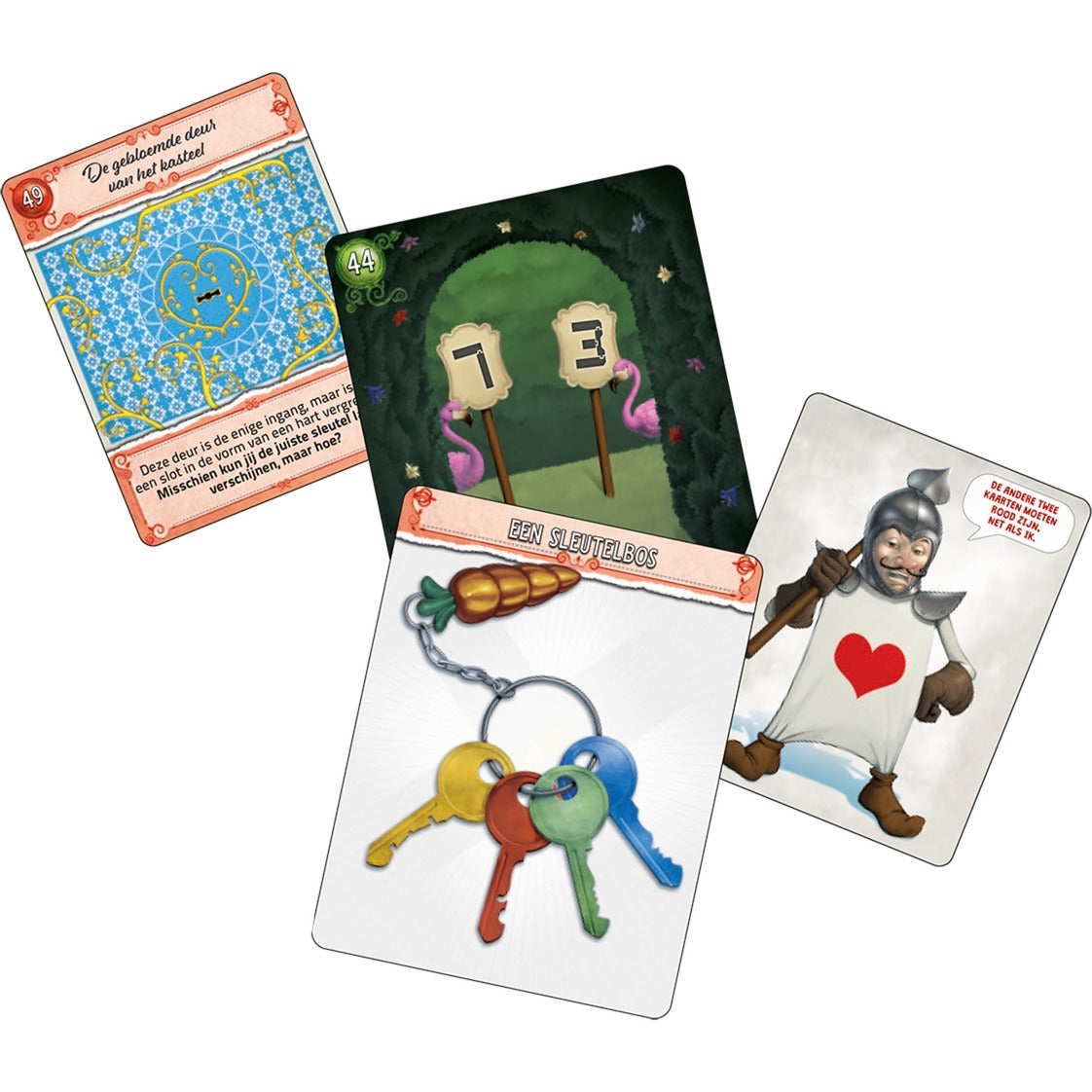 999games 999 games pocket escape room: in wonderland kaartspel (nederlands, 1 - 6 spelers, 60 minuten, vanaf 12 jaar)