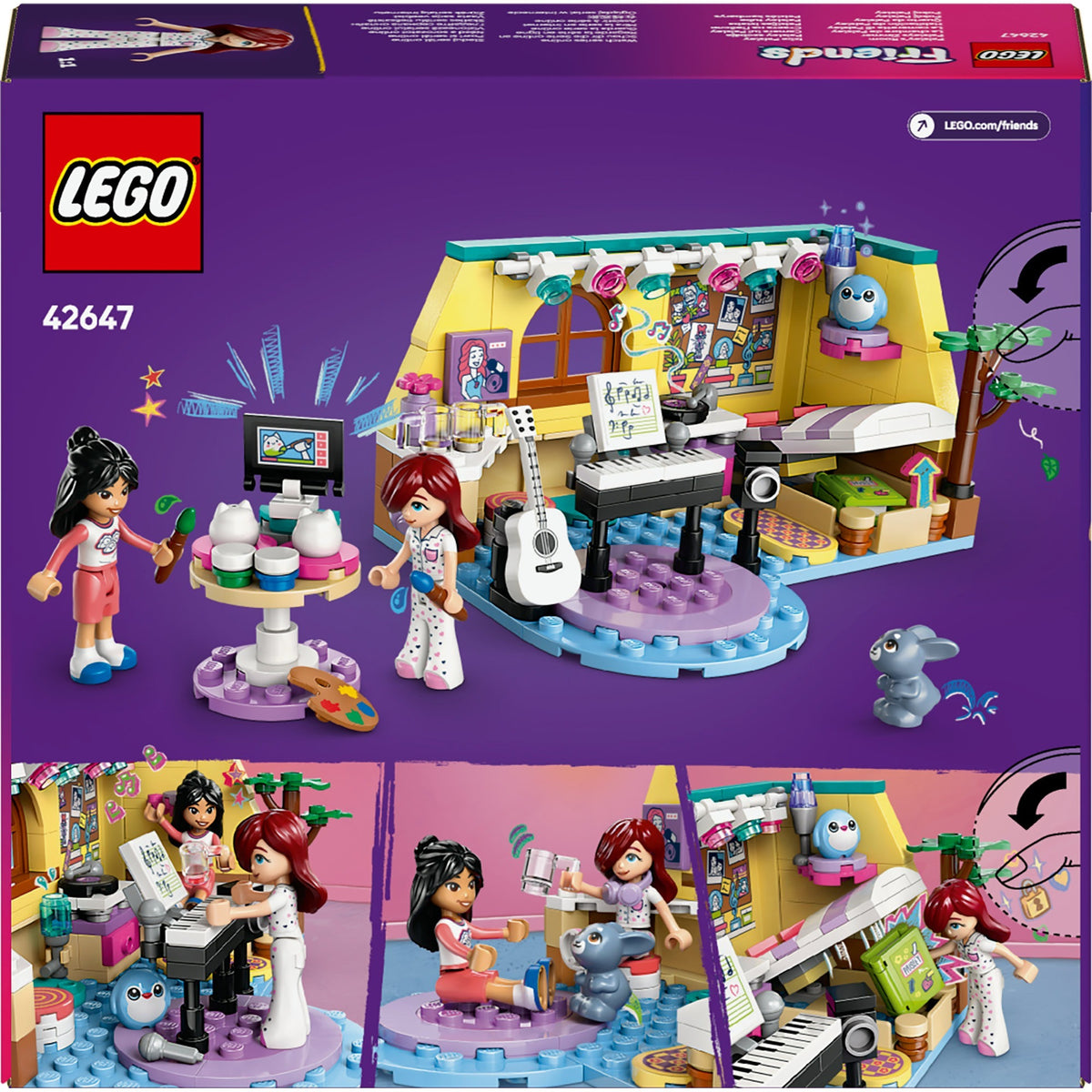 Lego friends - paisley's kamer constructiespeelgoed (42647)